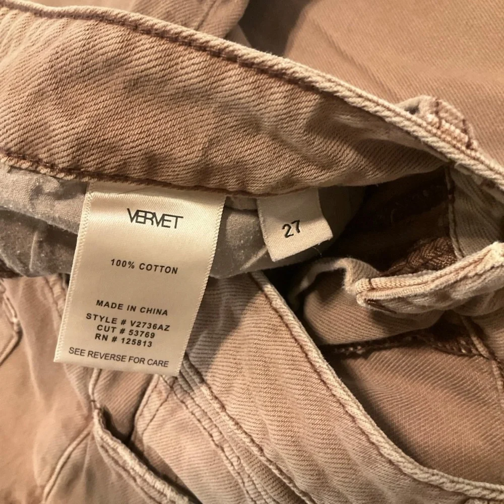 Vervet Los Angeles Aztec Super High Rise 90’s Vintage Crop Flare jeans, 27 - Picture 8 of 10